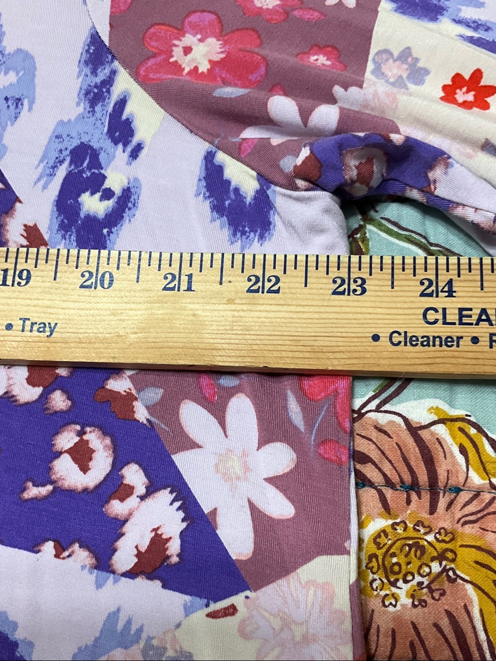 LOGO Patchwork Floral & Animal Print Tunic Top - Picture 3 of 8